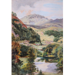 Thumbnail image for Adwy i Fwlch Aberglaslyn / Entrance to Aberglaslyn Pass - Hayes, Frederick William (1848-1918)