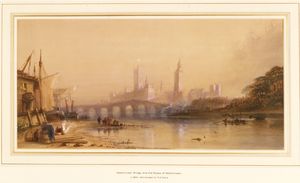 Thumbnail image for Westminster Bridge and the Palace of Westminster, c. 1845