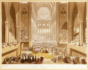 Thumbnail image for Ceremony of the Homage during Coronation of George IV 1821