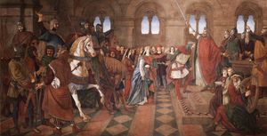 Thumbnail image for Hospitality Admission of Sir Tristram to the Round Table