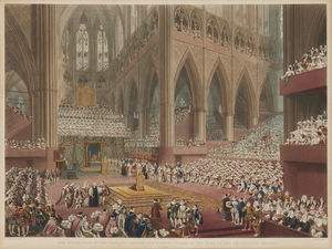 Thumbnail image for The Coronation of His Majesty King George IV Taken at the Time of the RecognitionJuly 19 1821