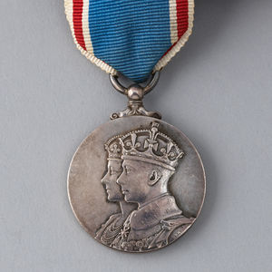 Thumbnail image for Coronation Medal 1937 awarded to SGT. W. J. Pusey