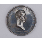 Thumbnail image for white metal, Silver, Russian, Obverse: Alexander of Russia with Cyrillic lettering