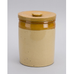 Thumbnail image for Stoneware jar & lid